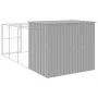 Caseta perros corral acero galvanizado gris claro 214x457x181cm by , Dog kennels - Ref: Foro24-3189126, Price: 484,46 €, Disc...