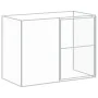 Caseta perros corral acero galvanizado gris claro 214x457x181cm by , Dog kennels - Ref: Foro24-3189126, Price: 484,46 €, Disc...