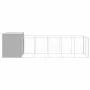 Caseta perros corral acero galvanizado gris claro 214x661x181cm by , Dog kennels - Ref: Foro24-3189139, Price: 696,58 €, Disc...