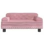 Sofá para niños de terciopelo rosa 70x45x30 cm by , Baby and Toddler Furniture - Ref: Foro24-3196296, Price: 70,70 €, Discoun...
