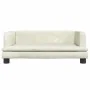Sofá para niños de terciopelo crema 80x45x30 cm von , Baby- und Kleinkindmöbel - Ref: Foro24-3196311, Preis: 68,23 €, Rabatt: %