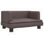Sofá para niños de cuero sintético marrón 60x40x30 cm by , Baby and Toddler Furniture - Ref: Foro24-3196326, Price: 69,14 €, ...