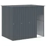 Caseta perros con corral acero galvanizado gris 214x1273x181 cm von , Hundehütten - Ref: Foro24-3189124, Preis: 1,00 €, Rabat...