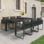 Set de comedor de jardín de 7 piezas PVC ratán negro von , Gartensets - Ref: Foro24-3060104, Preis: 637,56 €, Rabatt: %