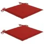 Sillas de jardín plegables 2 unidades bambú con cojines de , Sillas de jardín - Ref: Foro24-3063993, Precio: 117,20 €, Descue...