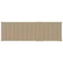 Tumbona doble y cojines beige madera pino impregnada de , Tumbonas - Ref: Foro24-3065882, Precio: 216,09 €, Descuento: %