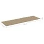 Tumbona doble y cojines beige madera pino impregnada de , Tumbonas - Ref: Foro24-3065882, Precio: 216,09 €, Descuento: %