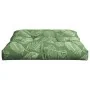 Cojín para palés tela estampado de hojas 80x80x12 cm de , Cojines para sillas y sofás - Ref: Foro24-360510, Precio: 50,40 €, ...