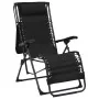 Tumbona plegable de textilene negro de , Tumbonas - Ref: Foro24-312467, Precio: 92,30 €, Descuento: %