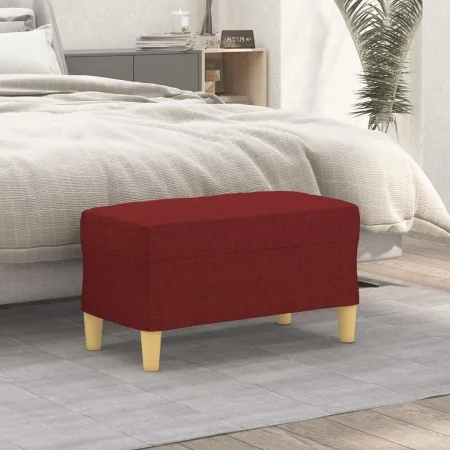 Banco de tela rojo vino tinto 70x35x41 cm von , Banken - Ref: Foro24-349373, Preis: 51,33 €, Rabatt: %