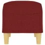 Banco de tela rojo vino tinto 70x35x41 cm von , Banken - Ref: Foro24-349373, Preis: 51,33 €, Rabatt: %