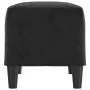 Banco de terciopelo negro 70x35x41 cm by , Banks - Ref: Foro24-349402, Price: 50,02 €, Discount: %