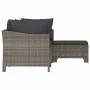 Set de muebles de jardín 4 pzas y cojines ratán sintético gris von , Gartensets - Ref: Foro24-362687, Preis: 356,02 €, Rabatt: %