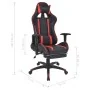 Silla de oficina racing reclinable con reposapiés rojo von , Bürostühle - Ref: Foro24-20168, Preis: 210,25 €, Rabatt: %