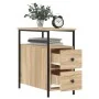 Mesita de noche madera de ingeniería roble Sonoma 30x60x60 cm von , Nachttische - Ref: Foro24-826065, Preis: 74,85 €, Rabatt: %
