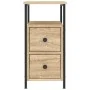Mesita de noche madera de ingeniería roble Sonoma 30x60x60 cm von , Nachttische - Ref: Foro24-826065, Preis: 74,85 €, Rabatt: %