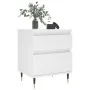 Mesitas de noche 2 uds madera de ingeniería blanco 40x35x50 cm von , Nachttische - Ref: Foro24-830653, Preis: 79,30 €, Rabatt: %