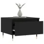 Mesa de centro madera de ingeniería negro 50x46x35 cm de , Mesas de centro - Ref: Foro24-830846, Precio: 43,68 €, Descuento: %