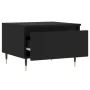 Mesa de centro madera de ingeniería negro 50x46x35 cm de , Mesas de centro - Ref: Foro24-830846, Precio: 43,68 €, Descuento: %