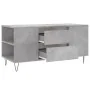 Mesa de centro madera ingeniería gris hormigón 102x44,5x50 cm de , Mesas de centro - Ref: Foro24-831000, Precio: 81,45 €, Des...