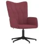 Sillón de relax de tela color rojo tinto by , Armchairs - Ref: Foro24-327575, Price: 99,60 €, Discount: %
