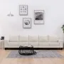 Sofá de 5 plazas tela color crema by , Sofas - Ref: Foro24-287142, Price: 515,70 €, Discount: %
