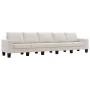 Sofá de 5 plazas tela color crema by , Sofas - Ref: Foro24-287142, Price: 515,70 €, Discount: %