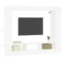 Mueble para TV madera de ingeniería blanco 152x22x113 cm de , Muebles TV - Ref: Foro24-833722, Precio: 97,79 €, Descuento: %