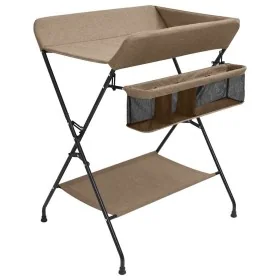 Mesa cambiadora hierro gris taupe by , Baby changing tables - Ref: Foro24-10267, Price: 93,33 €, Discount: %