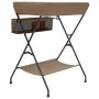 Mesa cambiadora hierro gris taupe by , Baby changing tables - Ref: Foro24-10267, Price: 93,33 €, Discount: %