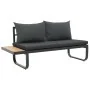 Juego de sofás de esquina 2 piezas con cojines aluminio WPC by , Outdoor sofas - Ref: Foro24-44704, Price: 461,58 €, Discount: %