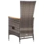 Sillas de jardín con cojines 2 unidades ratán sintético gris by , Garden chairs - Ref: Foro24-46064, Price: 269,33 €, Discoun...