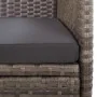 Sillas de jardín con cojines 2 unidades ratán sintético gris by , Garden chairs - Ref: Foro24-46064, Price: 269,33 €, Discoun...
