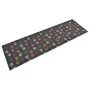 Alfombra de cocina lavable terciopelo dibujo de patas 60x180 cm de , Felpudos - Ref: Foro24-136574, Precio: 40,57 €, Descuent...