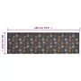 Alfombra de cocina lavable terciopelo dibujo de patas 60x180 cm de , Felpudos - Ref: Foro24-136574, Precio: 40,57 €, Descuent...
