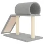 Rascador para gatos con túnel y escalera gris claro 55,5 cm de , Mobiliario para gatos - Ref: Foro24-171790, Precio: 34,63 €,...