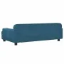 Cama para perros de terciopelo azul 90x53x30 cm de , Camas para perros - Ref: Foro24-171868, Precio: 93,64 €, Descuento: %