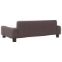 Cama para perros de cuero sintético marrón 90x53x30 cm de , Camas para perros - Ref: Foro24-171854, Precio: 86,65 €, Descuent...