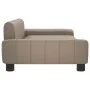Cama para perros de cuero sintético color capuchino 90x53x30 cm by , Beds for dogs - Ref: Foro24-171856, Price: 86,65 €, Disc...