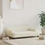 Cama para perros de cuero sintético crema 90x53x30 cm von , Betten für Hunde - Ref: Foro24-171877, Preis: 92,60 €, Rabatt: %