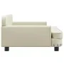 Cama para perros de cuero sintético crema 90x53x30 cm von , Betten für Hunde - Ref: Foro24-171877, Preis: 92,60 €, Rabatt: %