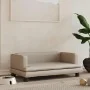 Cama para perros de cuero sintético color capuchino 80x45x30 cm de , Camas para perros - Ref: Foro24-171905, Precio: 69,30 €,...