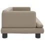 Cama para perros de cuero sintético color capuchino 80x45x30 cm de , Camas para perros - Ref: Foro24-171905, Precio: 69,30 €,...