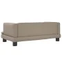 Cama para perros de cuero sintético color capuchino 80x45x30 cm de , Camas para perros - Ref: Foro24-171905, Precio: 69,30 €,...