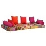 Puf modular de 2 plazas de tela patchwork by , Cushions for chairs and sofas - Ref: Foro24-244985, Price: 415,01 €, Discount: %