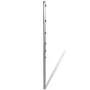 Valla con postes de hierro recubierto de zinc 50 m 80/6/15 von , Zaunpaneele - Ref: Foro24-270514, Preis: 155,26 €, Rabatt: %