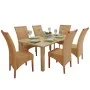 Sillas de comedor 6 unidades ratán marrón natural von , Essstühle - Ref: Foro24-274203, Preis: 518,69 €, Rabatt: %