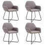 Sillas de comedor 4 unidades tela taupe von , Essstühle - Ref: Foro24-277112, Preis: 394,52 €, Rabatt: %