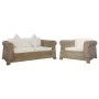 Conjunto de sofás 2 piezas con cojines ratán natural by , Sofas - Ref: Foro24-278601, Price: 1,00 €, Discount: %