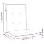 Cojín silla jardín respaldo bajo 2 uds tela Oxford azul by , Cushions for chairs and sofas - Ref: Foro24-314143, Price: 36,84...